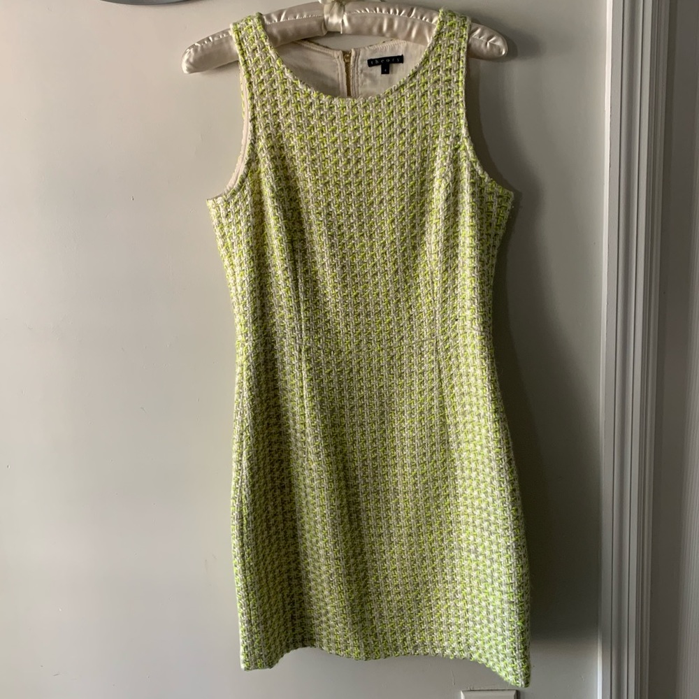 Theory green dress